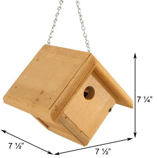 Hanging Wren House - BIRDLOVER