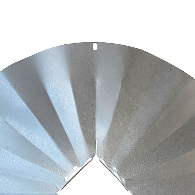 Post Mounted Galvanized Squirrel Baffle, 23.25"