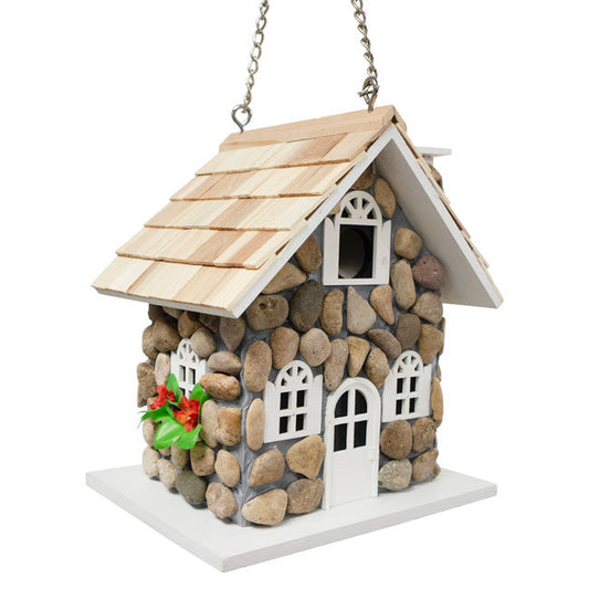 Fieldstone Fairie Bird House - BIRDLOVER