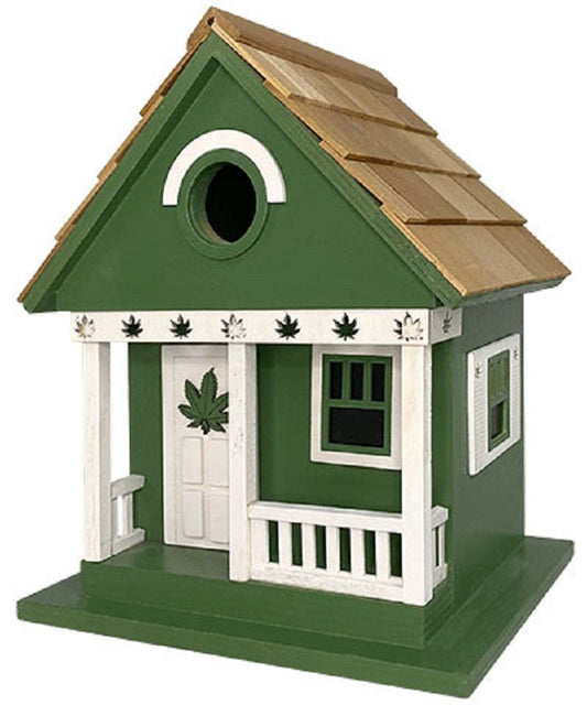 Cannabis Cottage Bird House - BIRDLOVER