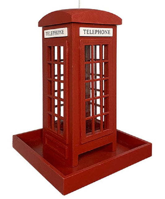 Telephone Booth Bird Feeder
