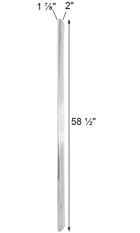 Telescoping Aluminum Triangular Pole, 12'