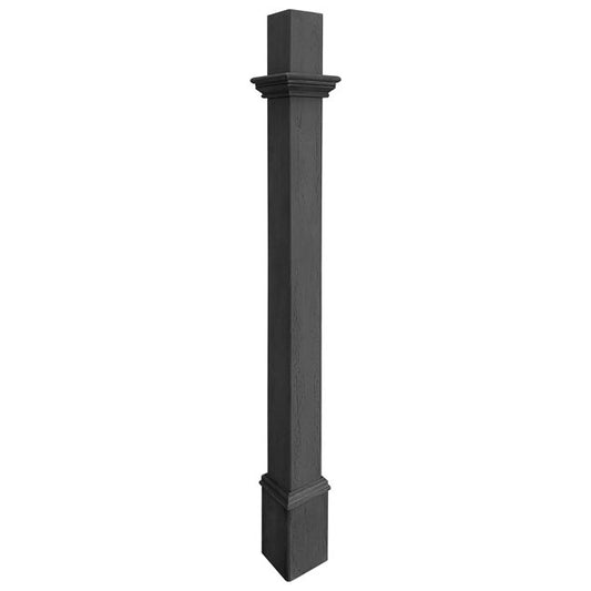 Decorative Mounting Post, Slate - 5' - BIRDLOVER