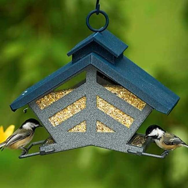 Chalet Deluxe Double Sided Bird Feeder