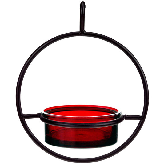 Bluebird Feeder for Mealworms or Suet — Hanging Recycled Glass Bird Feeder - BIRDLOVER