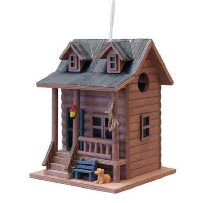 Log Cabin Bird House
