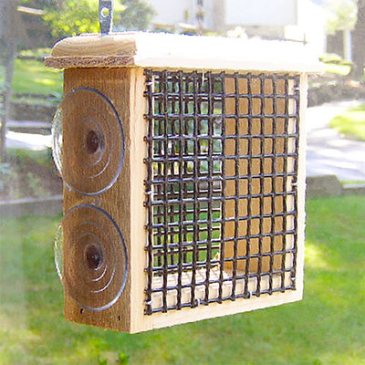 Window Suet Feeder - BIRDLOVER