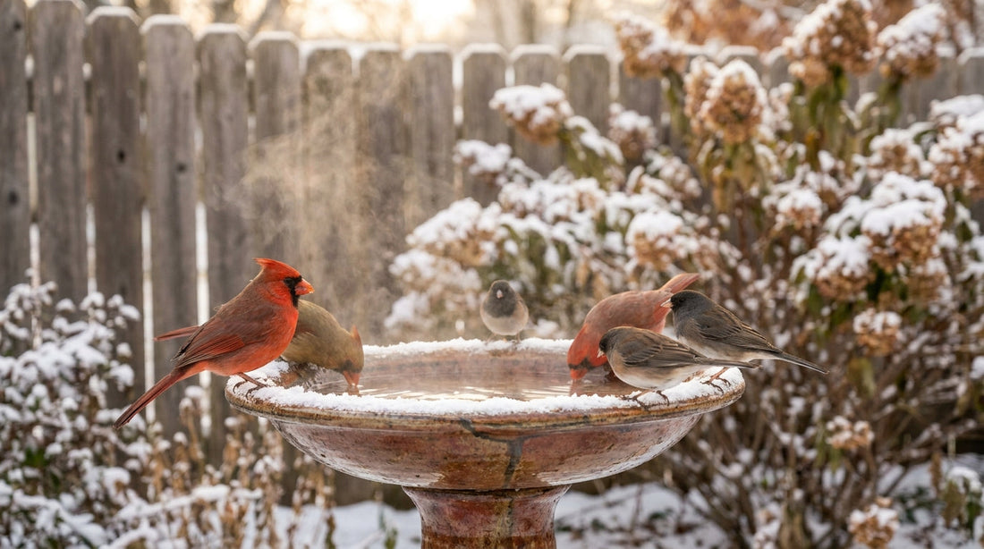 Best Heated Bird Baths for Winter 2026 — Keep Water From Freezing BIRDLOVER