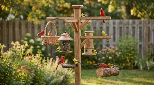Best Bird Feeding Poles & Stations in 2026 — Multi-Feeder Garden Setups BIRDLOVER
