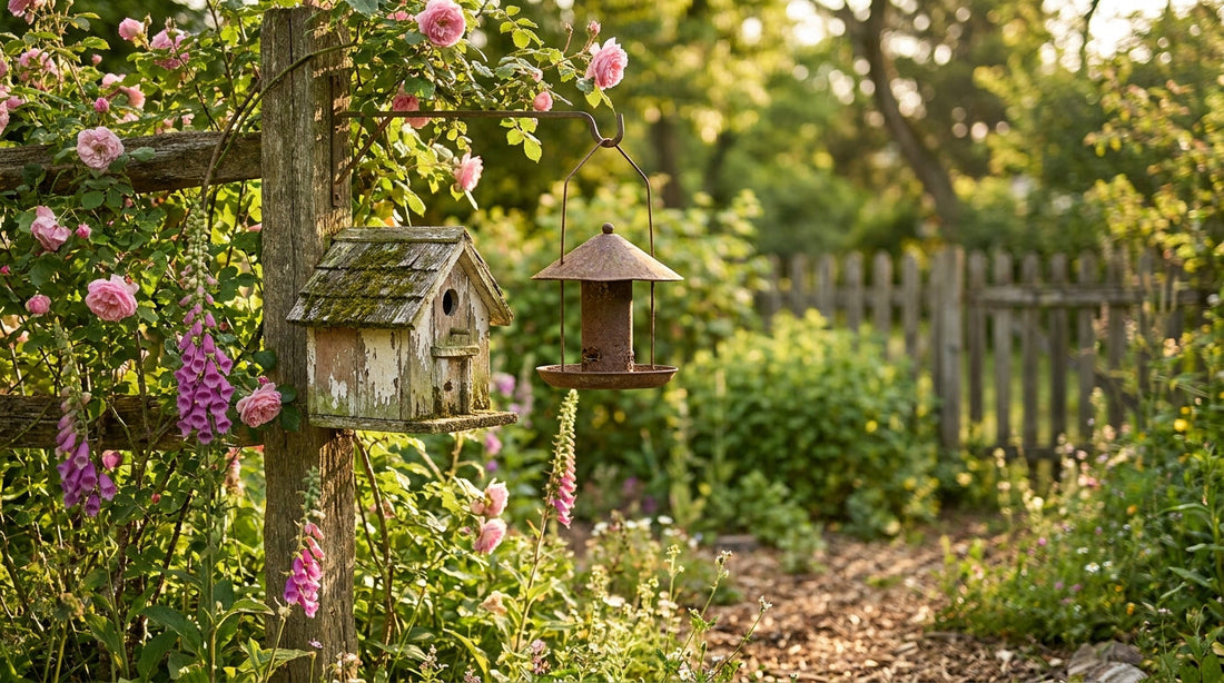Best Rustic Bird Feeders & Cottage Garden Decor in 2026 BIRDLOVER