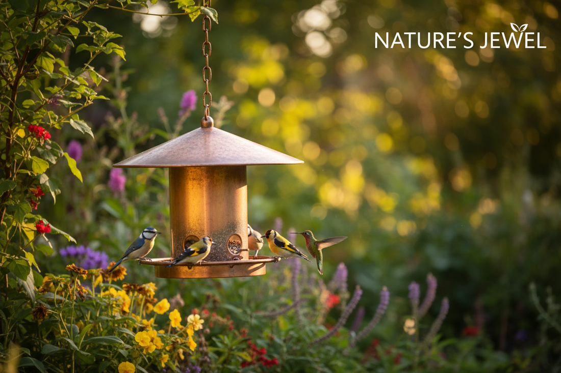 The Best Copper Bird Feeders in 2026 — Premium, Beautiful & Built to Last - BIRDLOVER