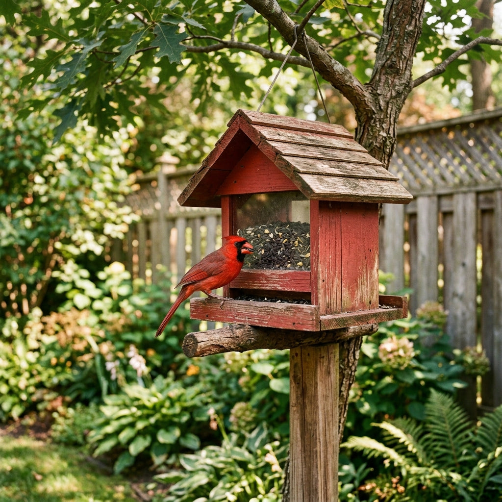 Cardinal Bird Feeders BIRDLOVER