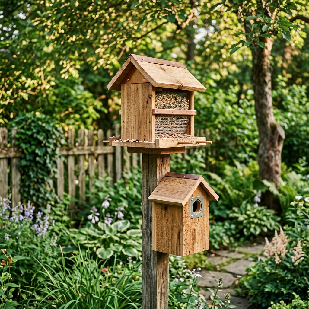 Cedar Bird Feeders & Birdhouses BIRDLOVER