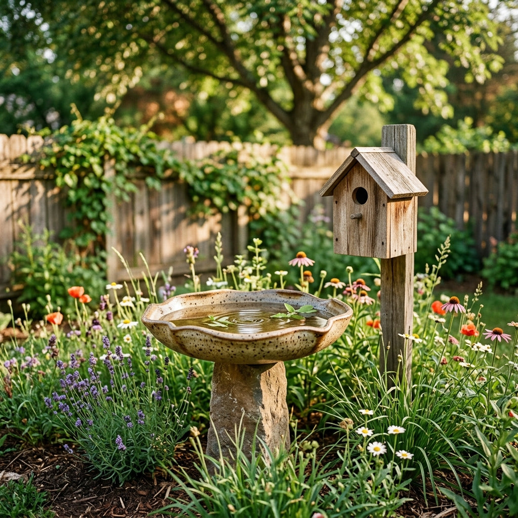 Outdoor Garden Wildlife Decor BIRDLOVER