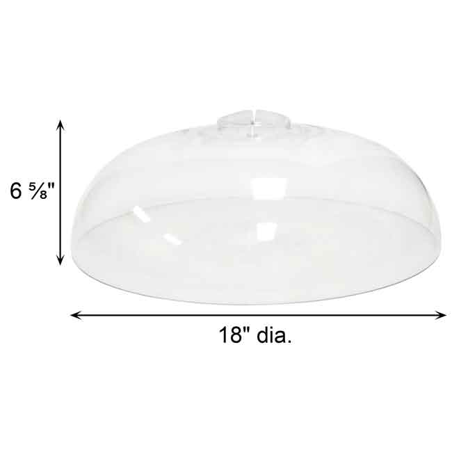 Super Tube Clear Top II, 18" dia.