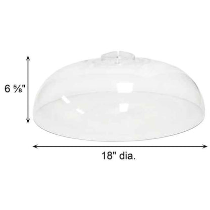 Super Tube Clear Top II, 18" dia.