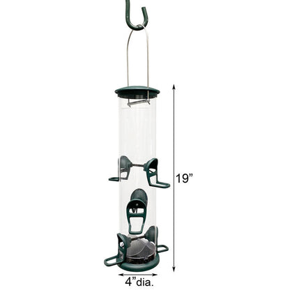Big Tube Wild Bird Feeder, Spruce