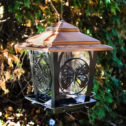 Audubon Coppertop Butterfly Accent Bird Feeder
