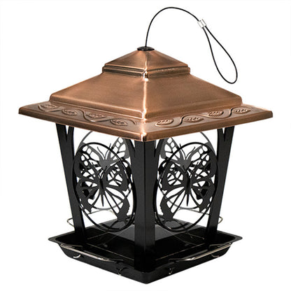 Audubon Coppertop Butterfly Accent Bird Feeder