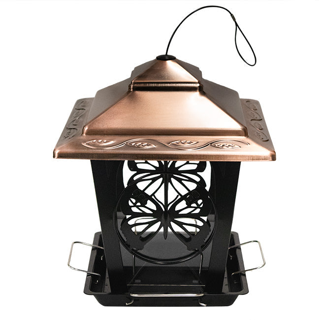 Audubon Coppertop Butterfly Accent Bird Feeder