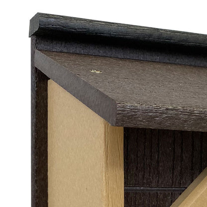 Audubon Contemporary Recycled Plastic Brown Bluebird House