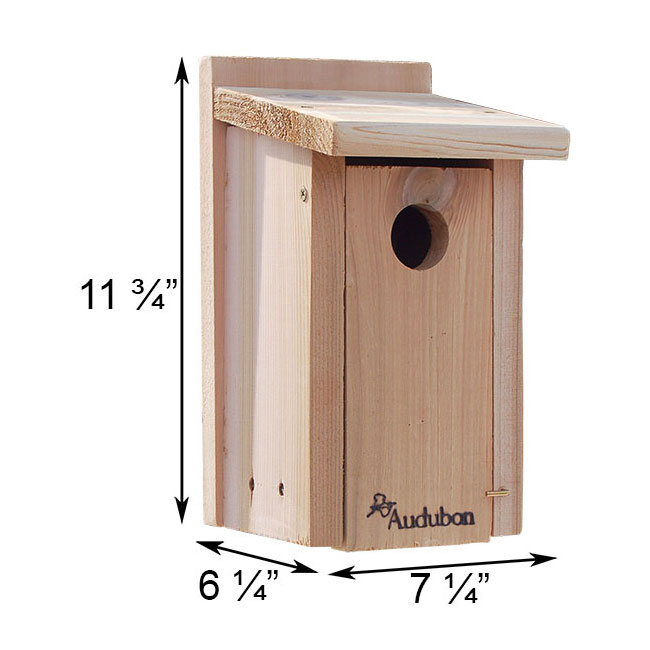 Audubon Cedar Bluebird House