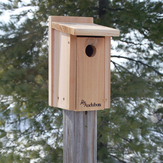 Audubon Cedar Bluebird House - BIRDLOVER