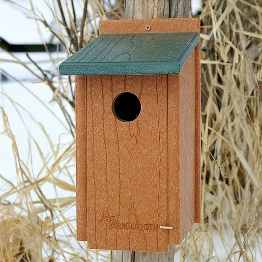 Audubon Recycled Plastic Bluebird House - BIRDLOVER