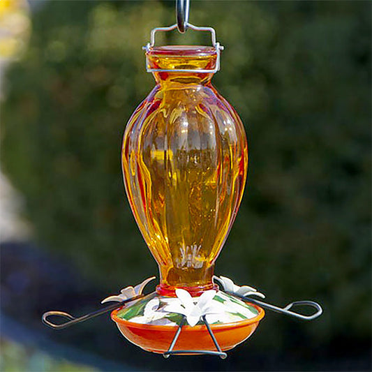 Audubon Fluted Glass Oriole Feeder - BIRDLOVER