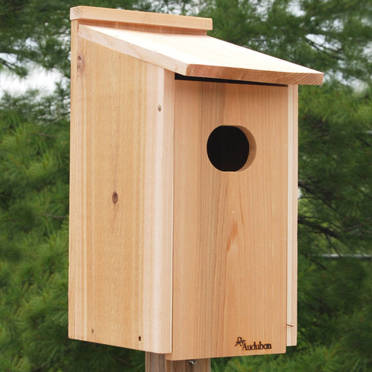 Audubon Cedar Duck House - BIRDLOVER