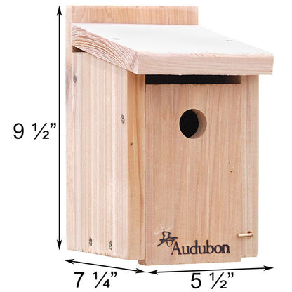 Audubon Wren and Chickadee House
