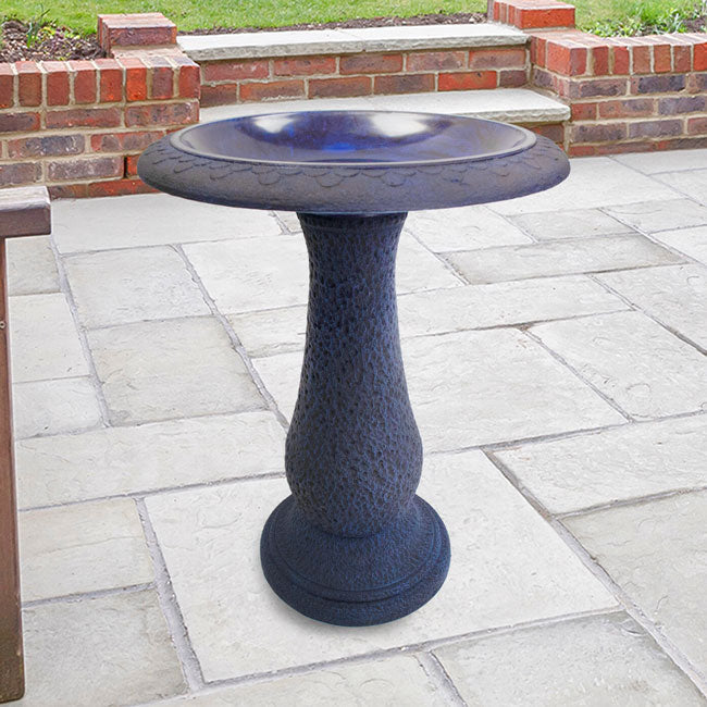 Abaco Bird Bath, Sea Blue