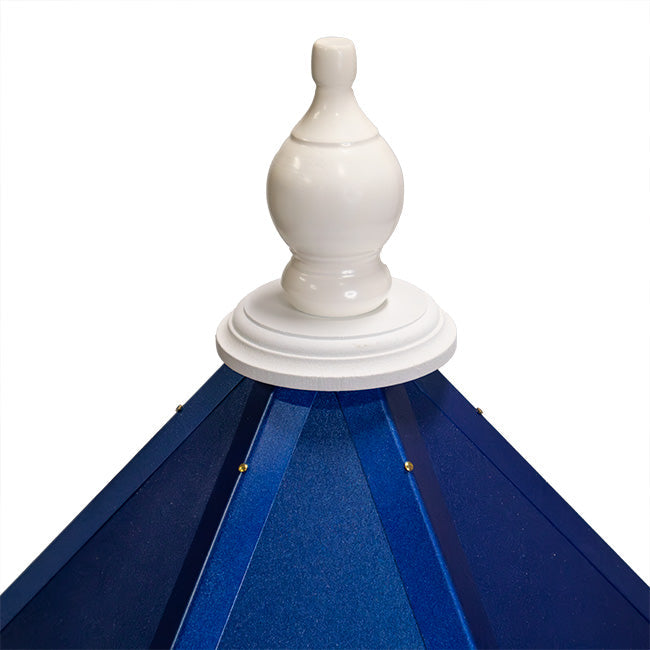 Azalea Bird Feeder with Cobalt Blue Roof