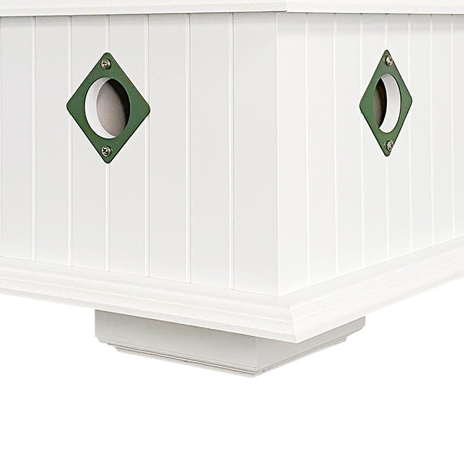 Plantation Bird House with Spruce Green Roof