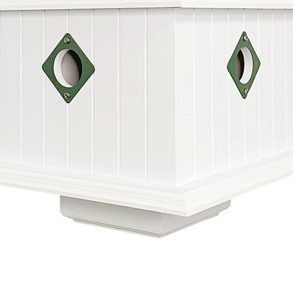 Plantation Bird House with Spruce Green Roof