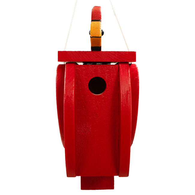 Amish Crafted Cardinal Shaped Novelty Bird House