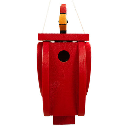 Amish Crafted Cardinal Shaped Novelty Bird House