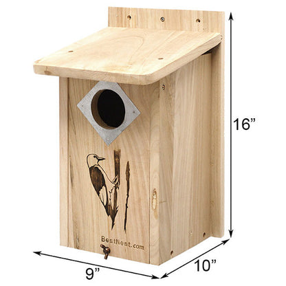 Classic Three-Woodpecker House