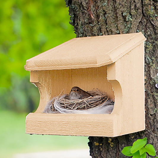 Open Nest Box - BIRDLOVER
