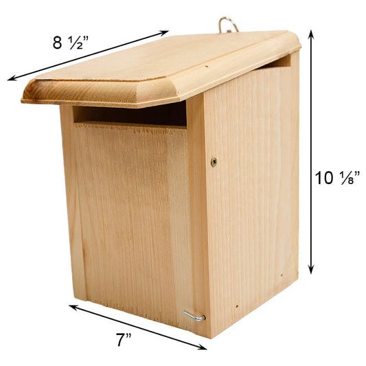 Sparrow-Resistant Western Bluebird House
