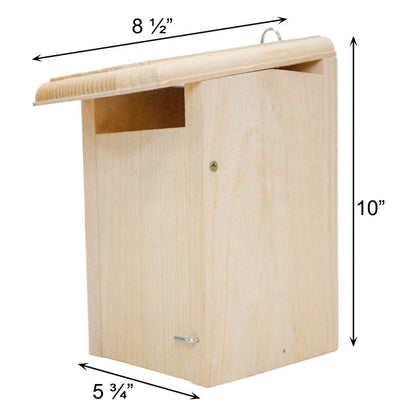 Sparrow-Resistant Eastern Bluebird House