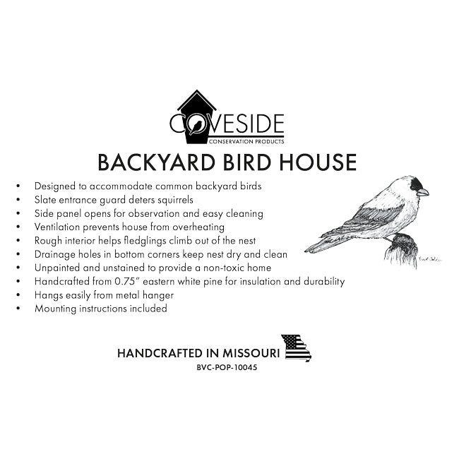 Backyard Bird House