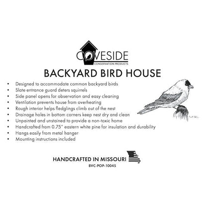 Backyard Bird House