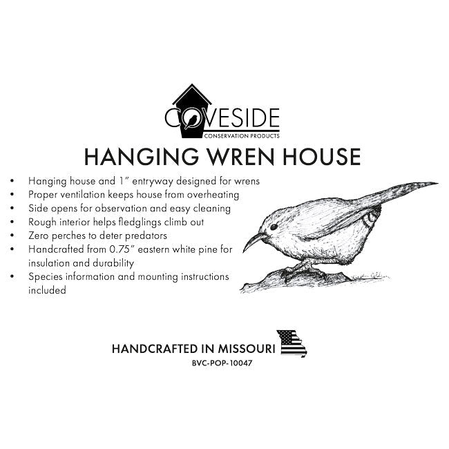 Hanging Wren House