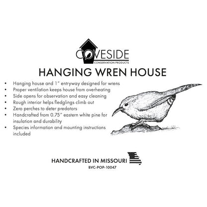 Hanging Wren House
