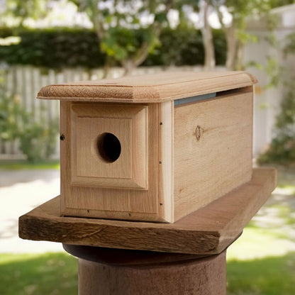 Horizontal Bluebird House