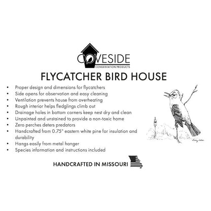 Flycatcher Bird House