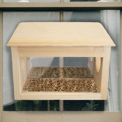 Dual Side Entry Window Bird Feeder