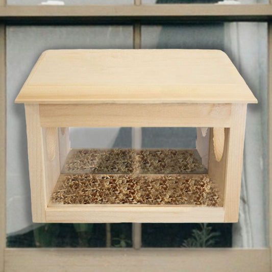 Dual Side Entry Window Bird Feeder - BIRDLOVER