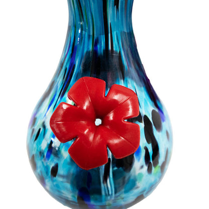 Solar LunaLite Vase Hummingbird Feeder, Saturn, 16 oz.